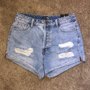 Fashion Nova Can’t Cuff me Denim Shorts
